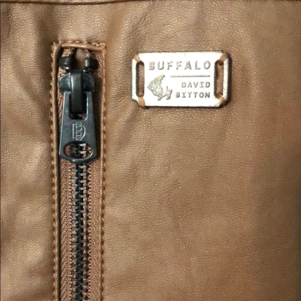 NEW Buffalo David Bitton Men's "Leather Jacket" - Picture 3 of 11